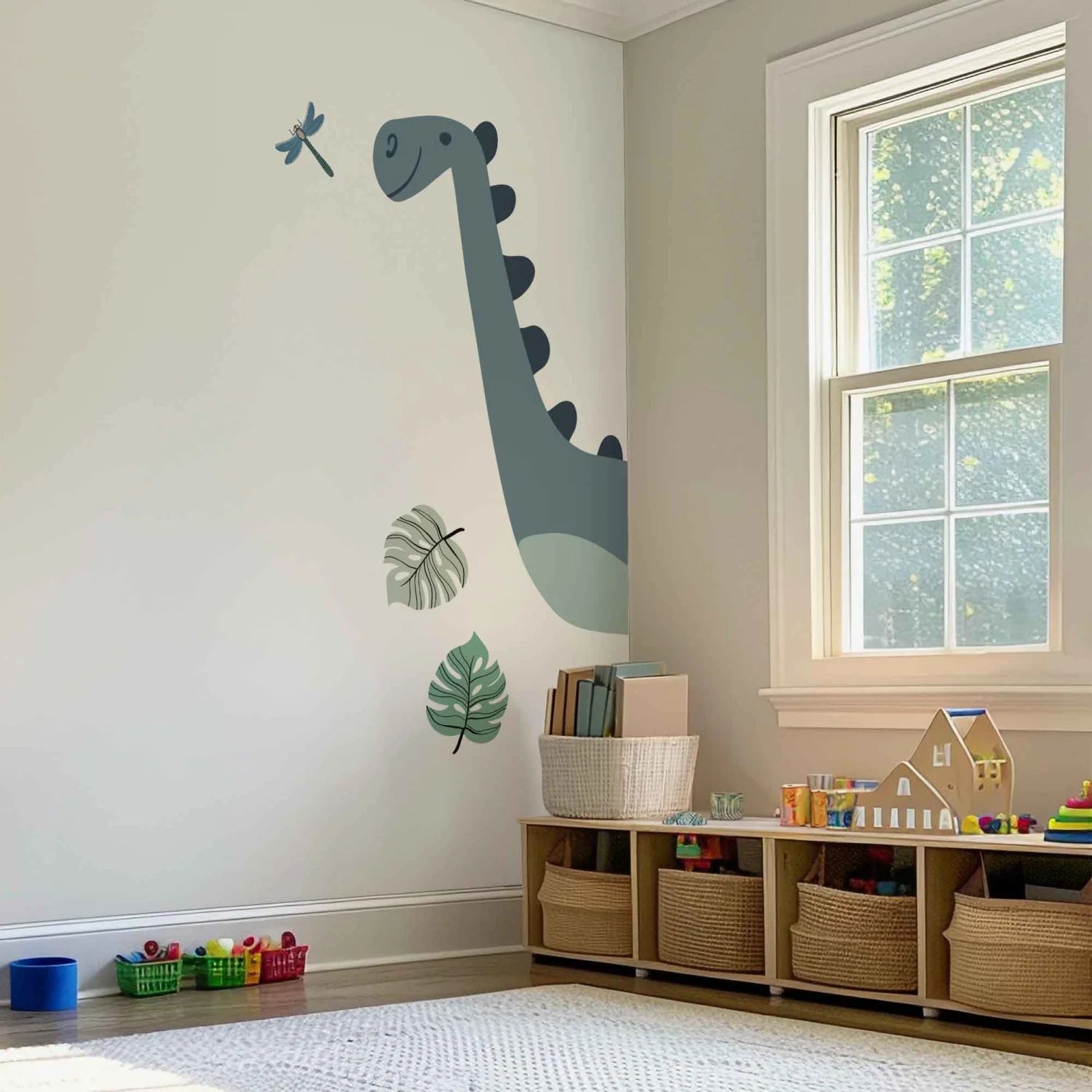 Diplo The Dino - Kids Wall Decal - Decals - Animals