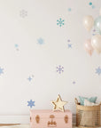 Frozen Snowflakes Wall Decal - Decals - Abstract Shapes