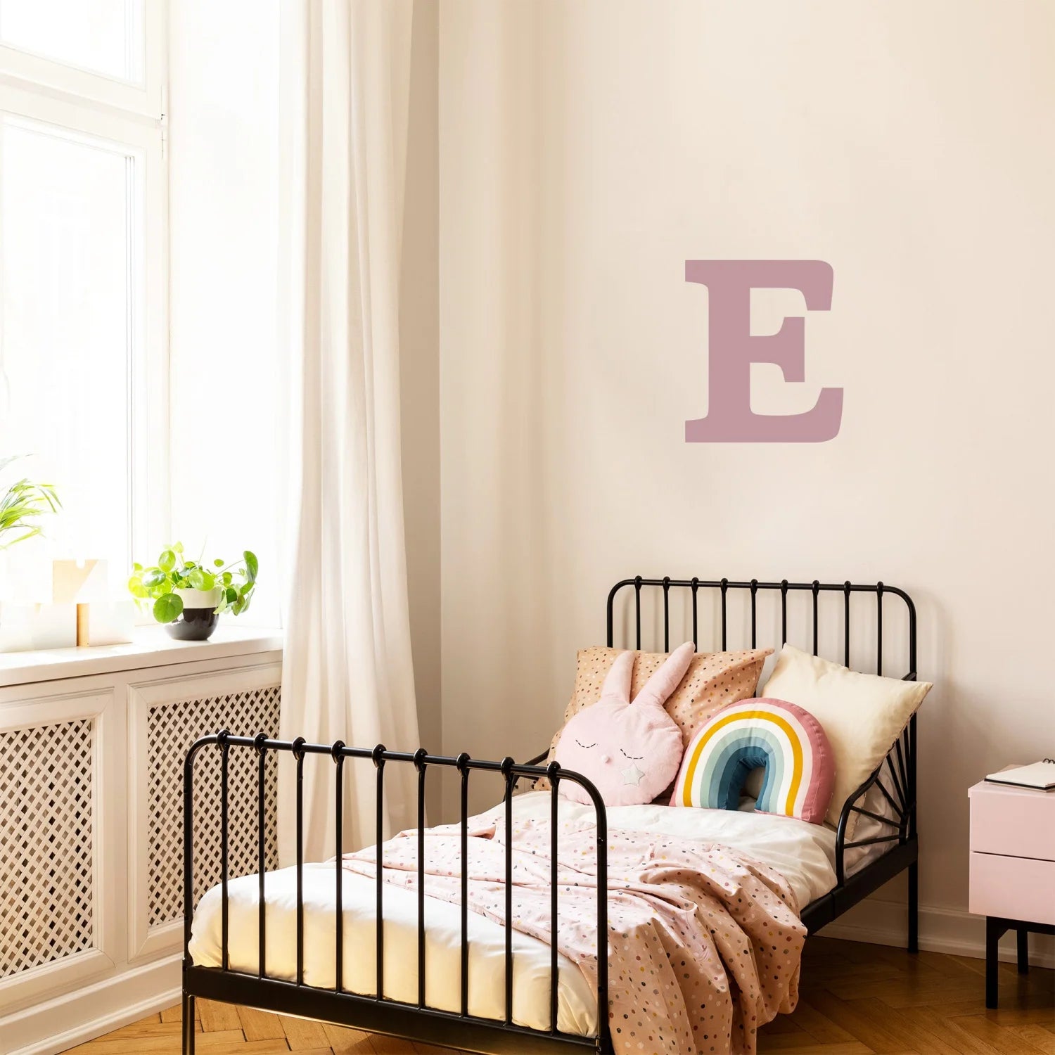 Letter E Initial Decal - Decals - Initials