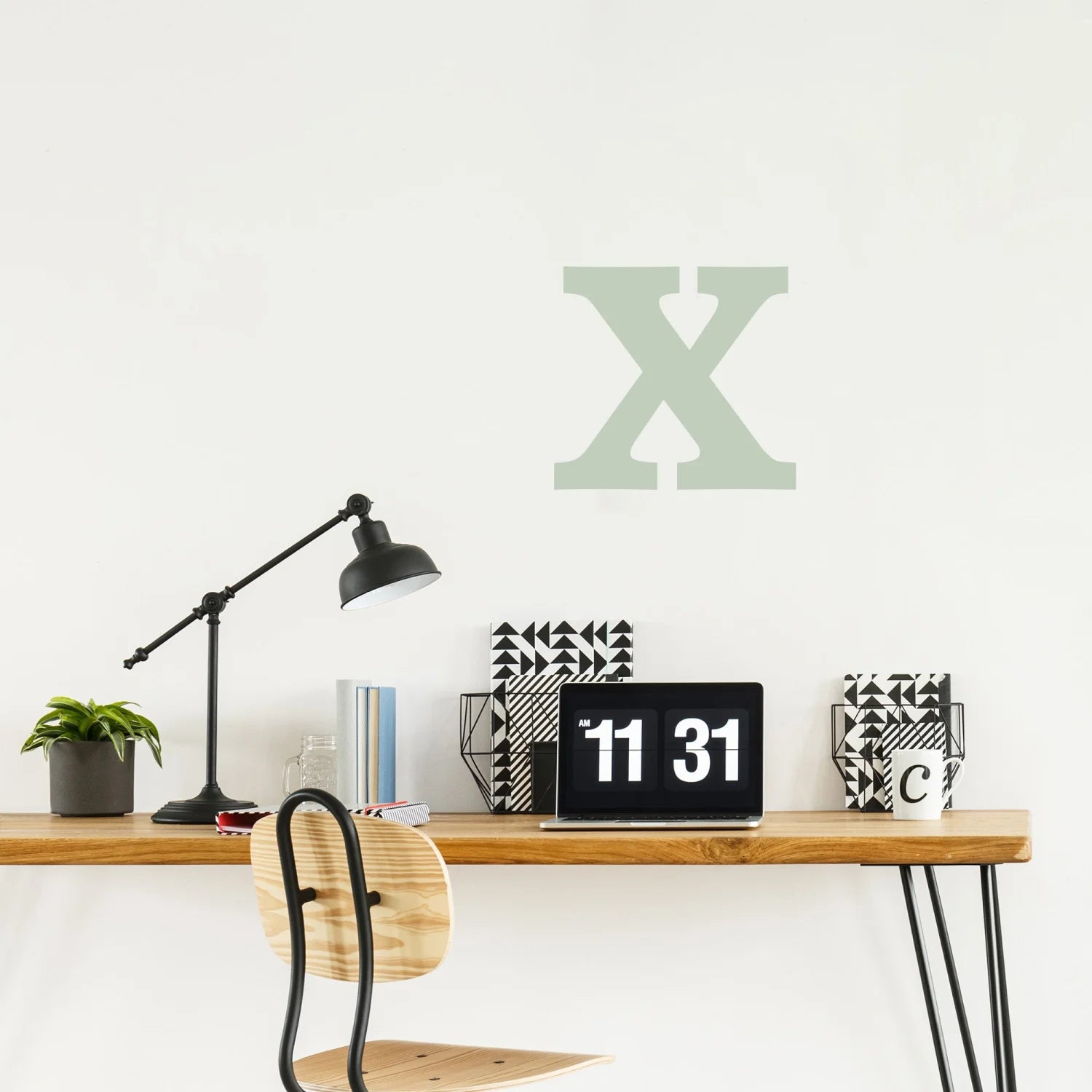 Letter X Initial Decal - Decals - Initials