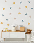 Seaside Triangles Wall Decal - Decals Abstract Shapes