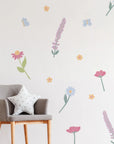 Wild Flowers Wall Decal - Decals Nature